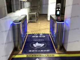 江蘇常州某辦公區(qū)圓柱動(dòng)態(tài)人臉識別案例